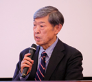 基調講演の北岡伸一氏